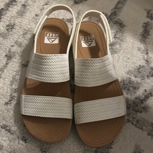 Reef White Sandals